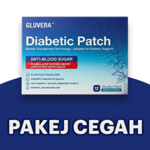 PAKEJ CEGAH ( 1 KOTAK GLUVERA DIABETIC PATCH )